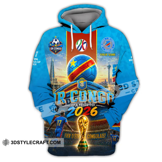 Unisex Shirt - Custom Dr Congo World Cup 2026 Shirt style option 2
