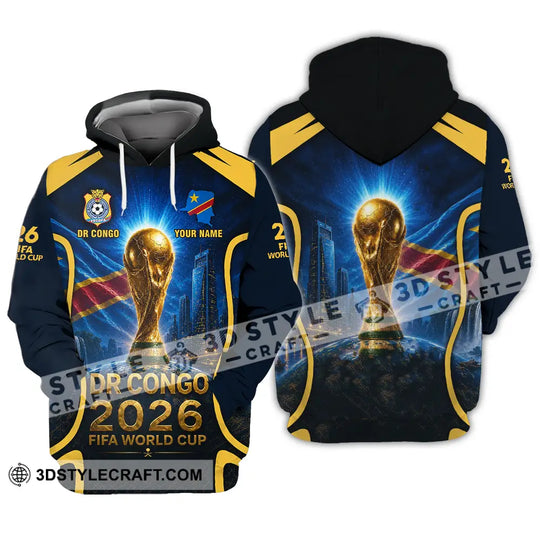 Unisex Shirt - Custom Dr Congo World Cup 2026 Shirt style option 3