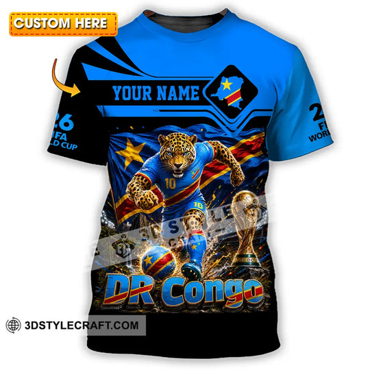 Unisex Shirt - Custom Dr Congo World Cup 2026 Shirt style option 1