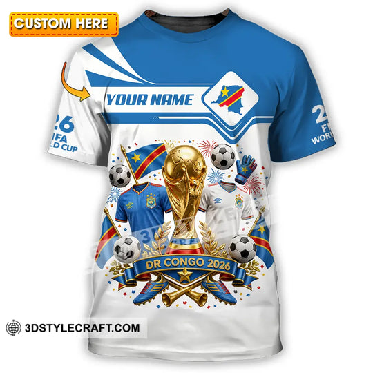 Unisex Shirt - Custom Dr Congo World Cup 2026 Shirt style option 1