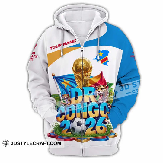 Unisex Shirt - Custom Dr Congo World Cup 2026 Shirt style option 3