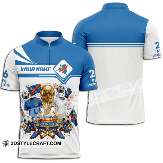 Unisex Shirt - Custom Dr Congo World Cup 2026 Shirt style option 2