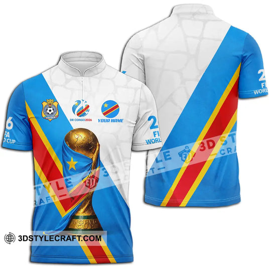 Unisex Shirt - Custom Dr Congo World Cup 2026 Shirt style option 2