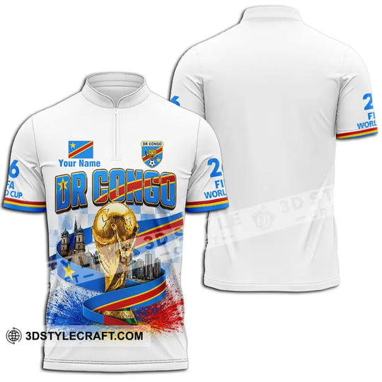 Unisex Shirt - Custom Dr Congo World Cup 2026 Shirt style option 2