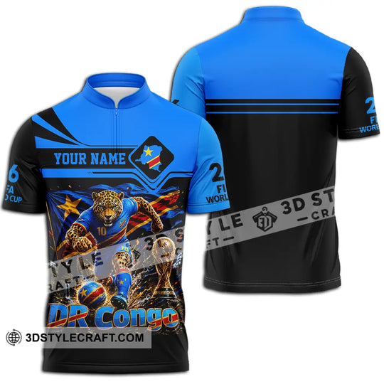 Unisex Shirt - Custom Dr Congo World Cup 2026 Shirt style option 2