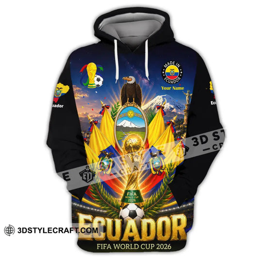Unisex Shirt - Custom Ecuador World Cup 2026 Shirt style option 2