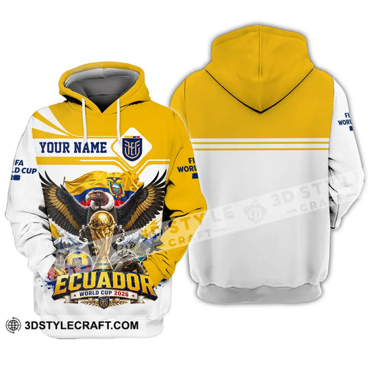 Unisex Shirt - Custom Ecuador World Cup 2026 Shirt style option 3