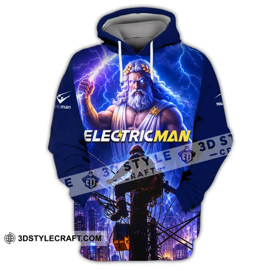 Unisex Shirt - Custom Electrician Man Shirt style option 2