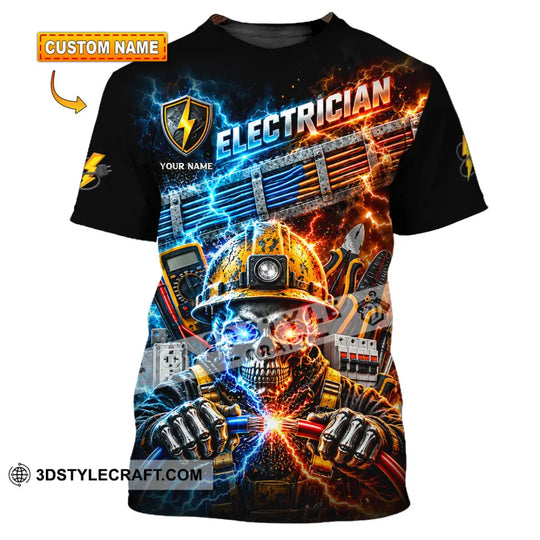 Unisex Shirt - Custom Electrician Shirt style option 1