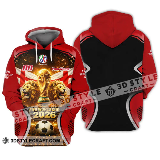 Unisex Shirt - Custom England 3D Shirt style option 3