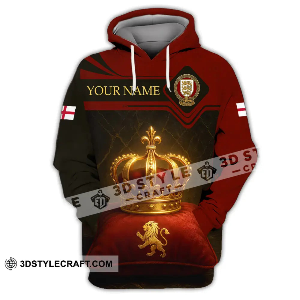 Unisex Shirt - Custom England 3D Shirt Hoodie / S T-shirt