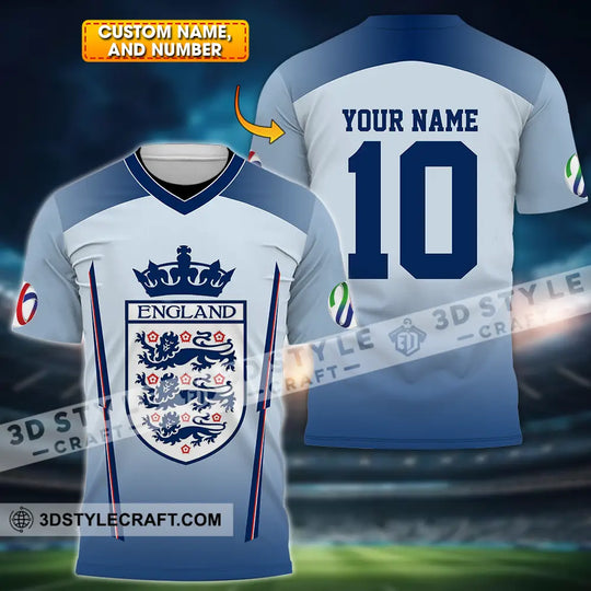 Unisex Shirt - Custom England 3D Shirt style option 1