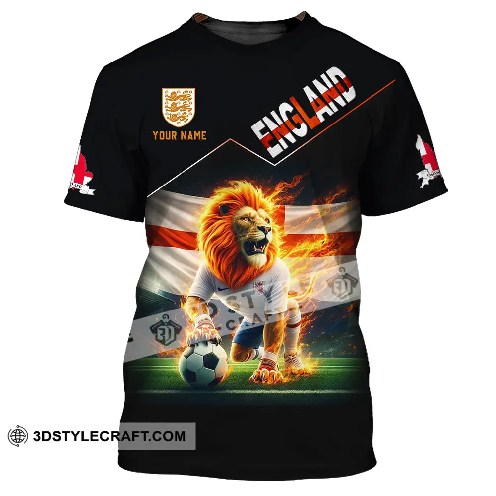 Unisex Shirt - Custom England 3D Shirt T-Shirt / S T-shirt