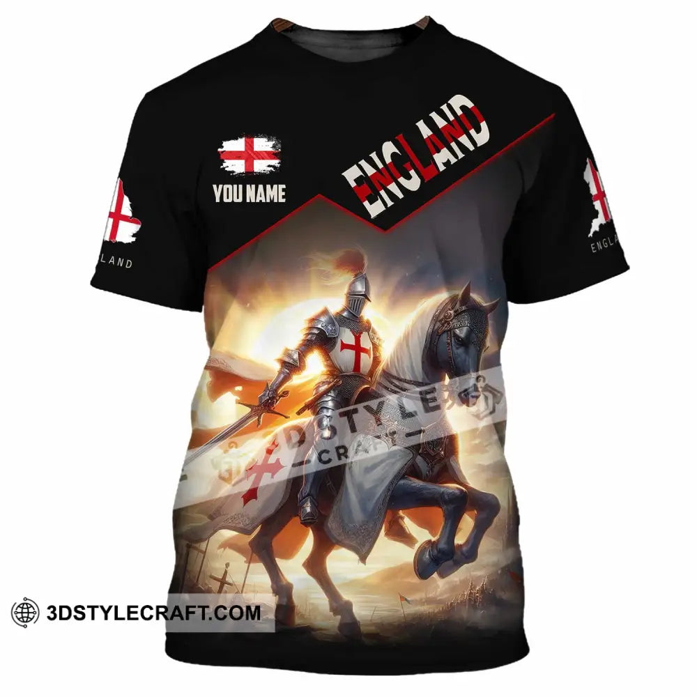 Unisex Shirt - Custom England Shirt T-Shirt / S T-shirt