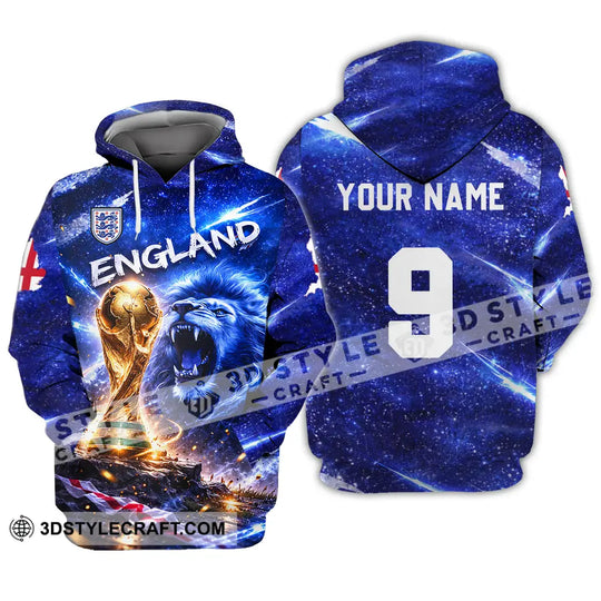 Unisex Shirt - Custom England World Cup 2026 3D Shirt style option 3