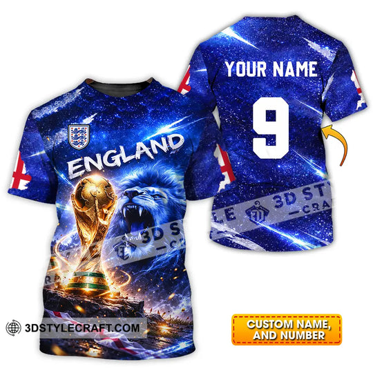 Unisex Shirt - Custom England World Cup 2026 3D Shirt style option 1