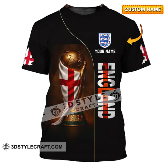 Unisex Shirt - Custom England World Cup 3D Shirt T-shirt