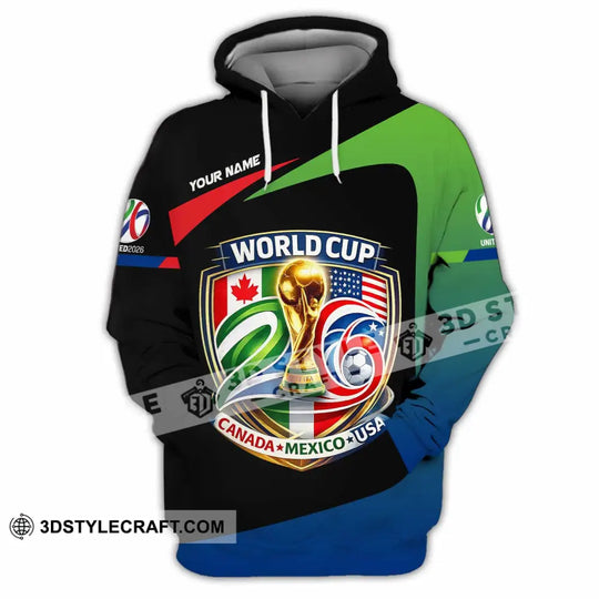 Unisex Shirt - Custom Fifa World Cup 2026 3D Shirt style option 3