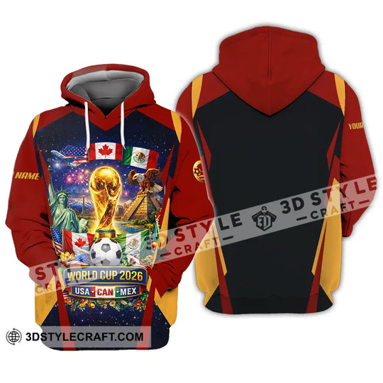 Unisex Shirt - Custom FIFA World Cup 2026 3D Shirt style option 4