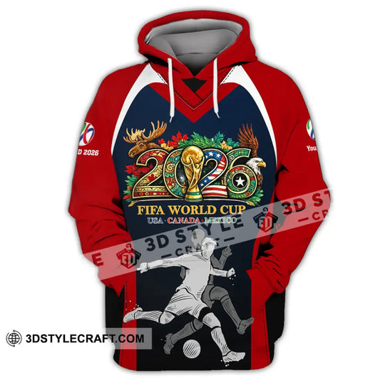Unisex Shirt - Custom Fifa World Cup 2026 3D Shirt style option 2