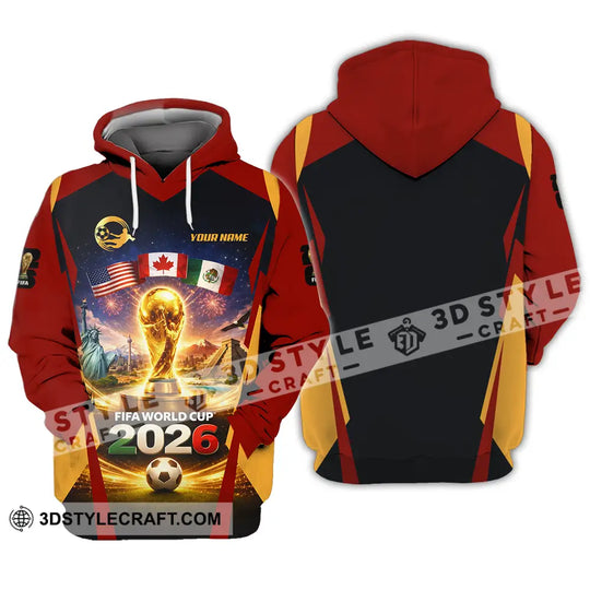 Unisex Shirt - Custom Fifa World Cup 2026 3D Shirt style option 4