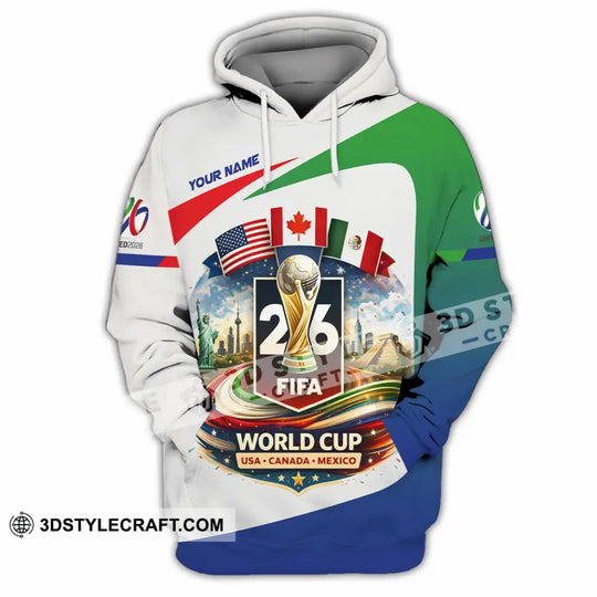 Unisex Shirt - Custom Fifa World Cup 2026 3D Shirt style option 4