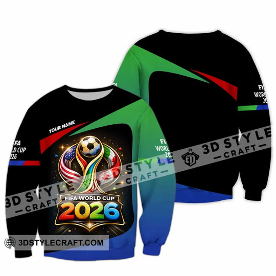 Unisex Shirt - Custom Fifa World Cup 2026 3D Shirt style option 3