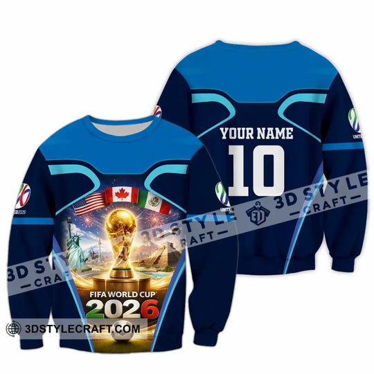Unisex Shirt - Custom Fifa World Cup 2026 3D Shirt style option 4