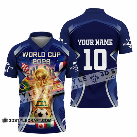 Unisex Shirt - Custom FIFA World Cup 2026 3D Shirt style option 4