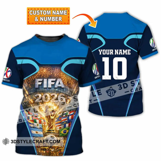 Unisex Shirt - Custom Fifa World Cup 2026 3D Shirt style option 1
