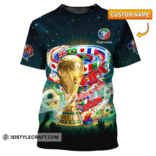 Unisex Shirt - Custom FIFA World Cup 2026 3D Shirt style option 1