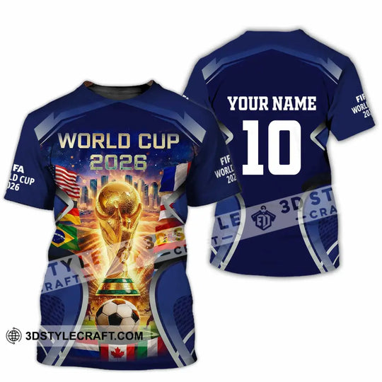 Unisex Shirt - Custom FIFA World Cup 2026 3D Shirt style option 2