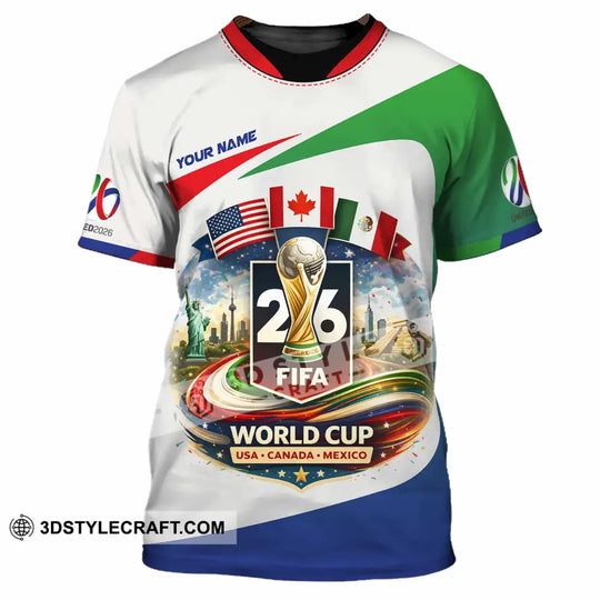 Unisex Shirt - Custom Fifa World Cup 2026 3D Shirt style option 2