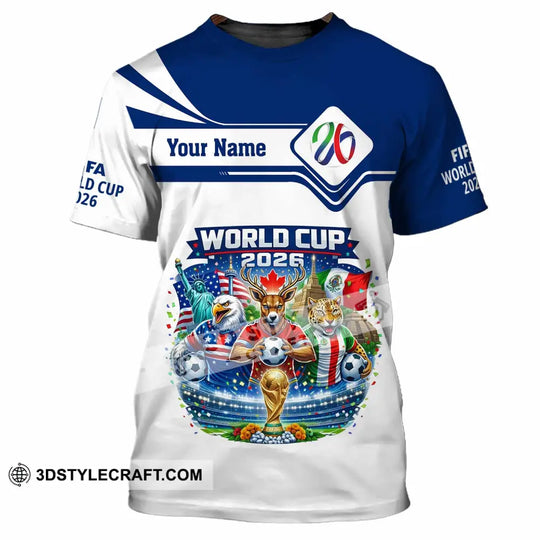 Unisex Shirt - Custom FIFA World Cup 2026 3D Shirt style option 4