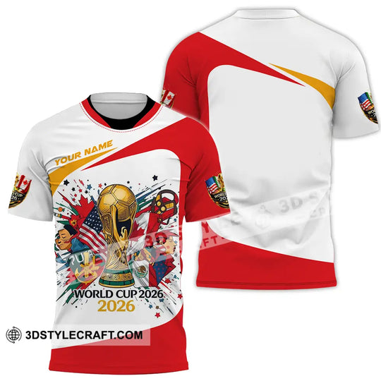 Unisex Shirt - Custom FIFA World Cup 2026 3D Shirt style option 2