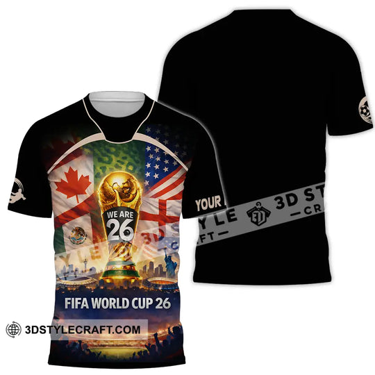 Unisex Shirt - Custom FIFA World Cup 2026 3D Shirt style option 2