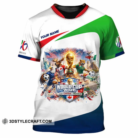 Unisex Shirt - Custom FIFA World Cup 2026 3D Shirt style option 2