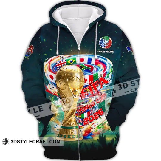 Unisex Shirt - Custom FIFA World Cup 2026 3D Shirt style option 3
