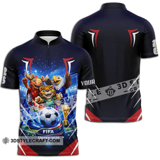 Unisex Shirt - Custom FIFA World Cup 2026 3D Shirt style option 3