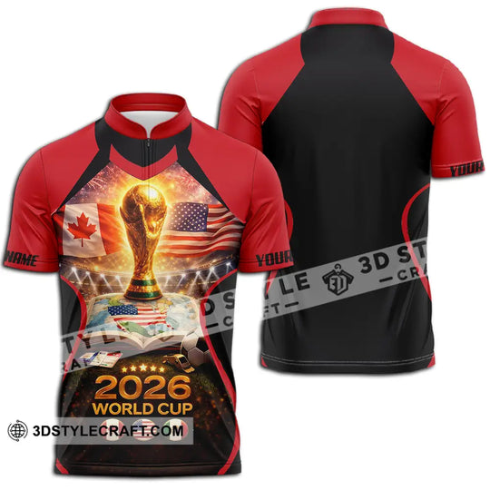 Unisex Shirt - Custom FIFA World Cup 2026 3D Shirt style option 3