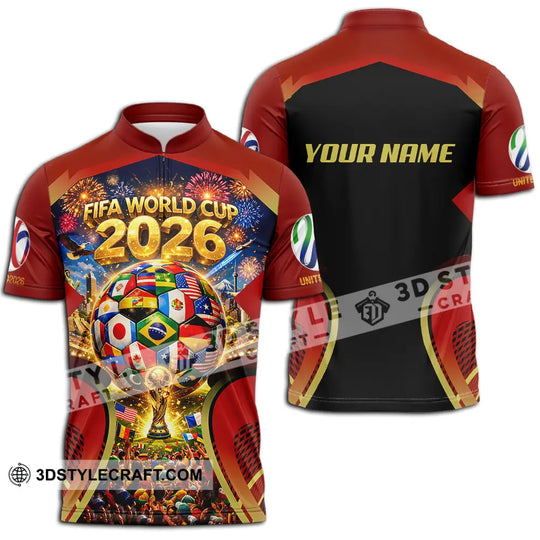 Unisex Shirt - Custom FIFA World Cup 2026 3D Shirt style option 3