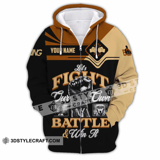 Unisex Shirt - Custom Fight Our Own Battles And Win Shirt style option 3