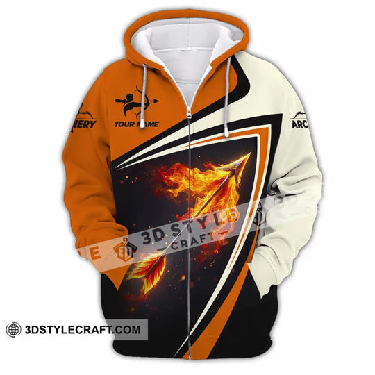 Unisex Shirt - Custom Fire Archery Lover Shirt style option 4