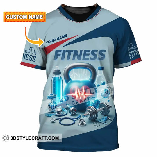 Unisex Shirt - Custom Fitness Shirt style option 1