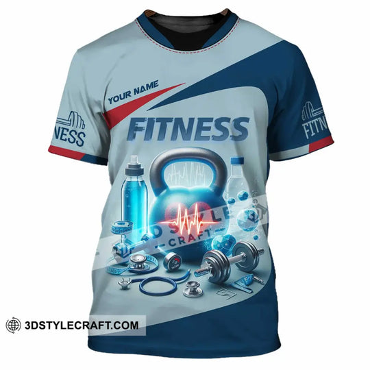 Unisex Shirt - Custom Fitness Shirt style option 2