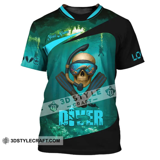 Unisex Shirt - Custom Shirt For Love Diver T-Shirt / S T-shirt