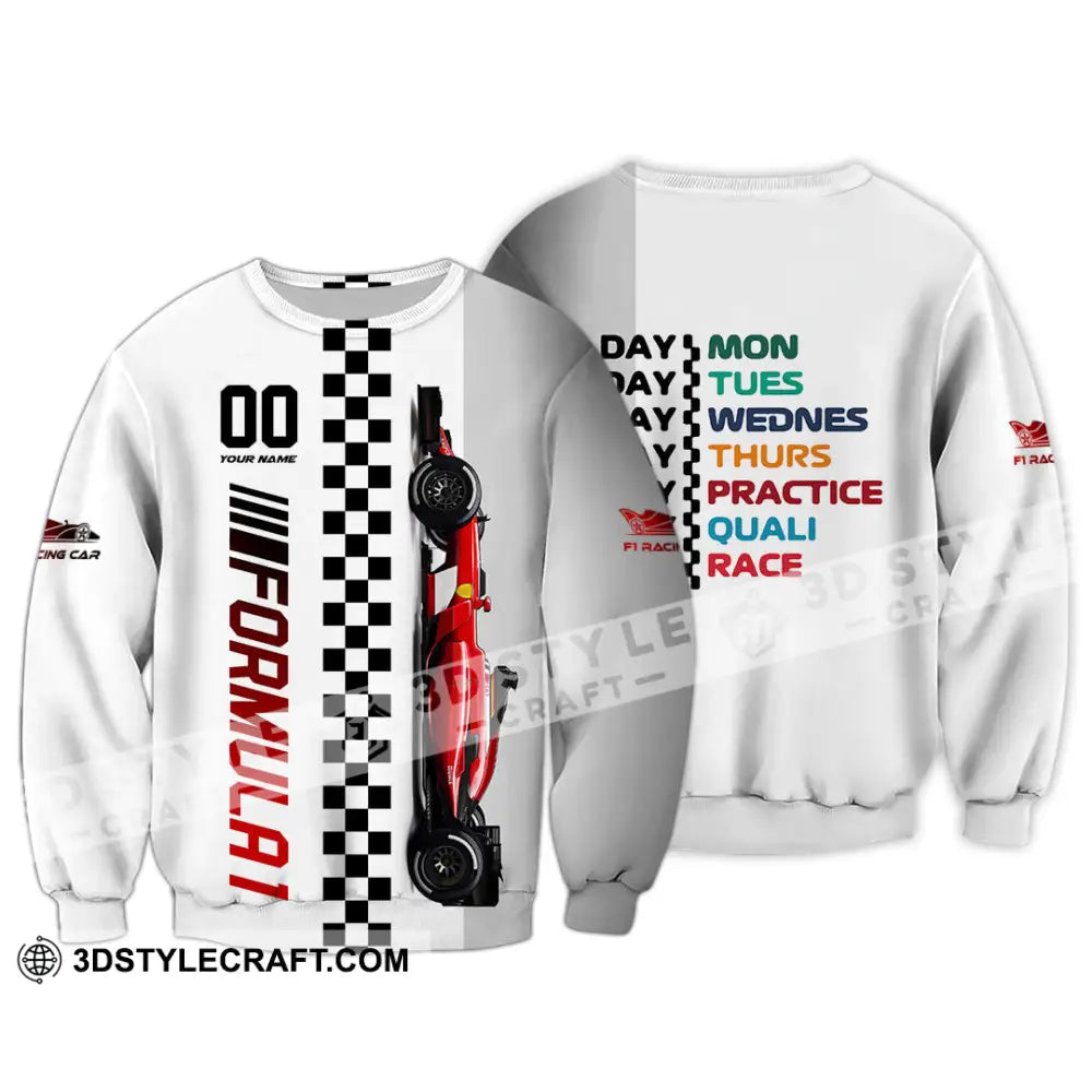 Unisex Shirt - Custom Formula 1 Shirt Long Sleeve / S T-shirt
