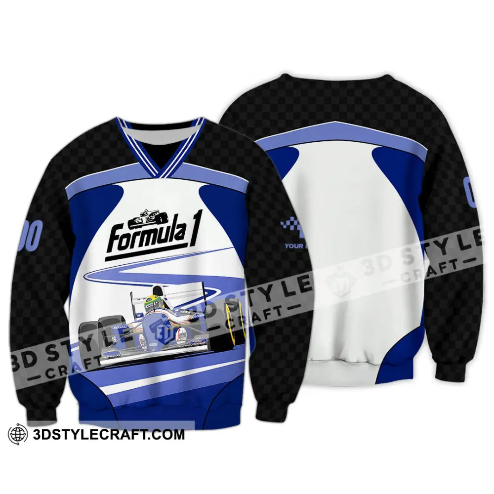 Unisex Shirt - Custom Formula 1 Shirt Long Sleeve / S T-shirt