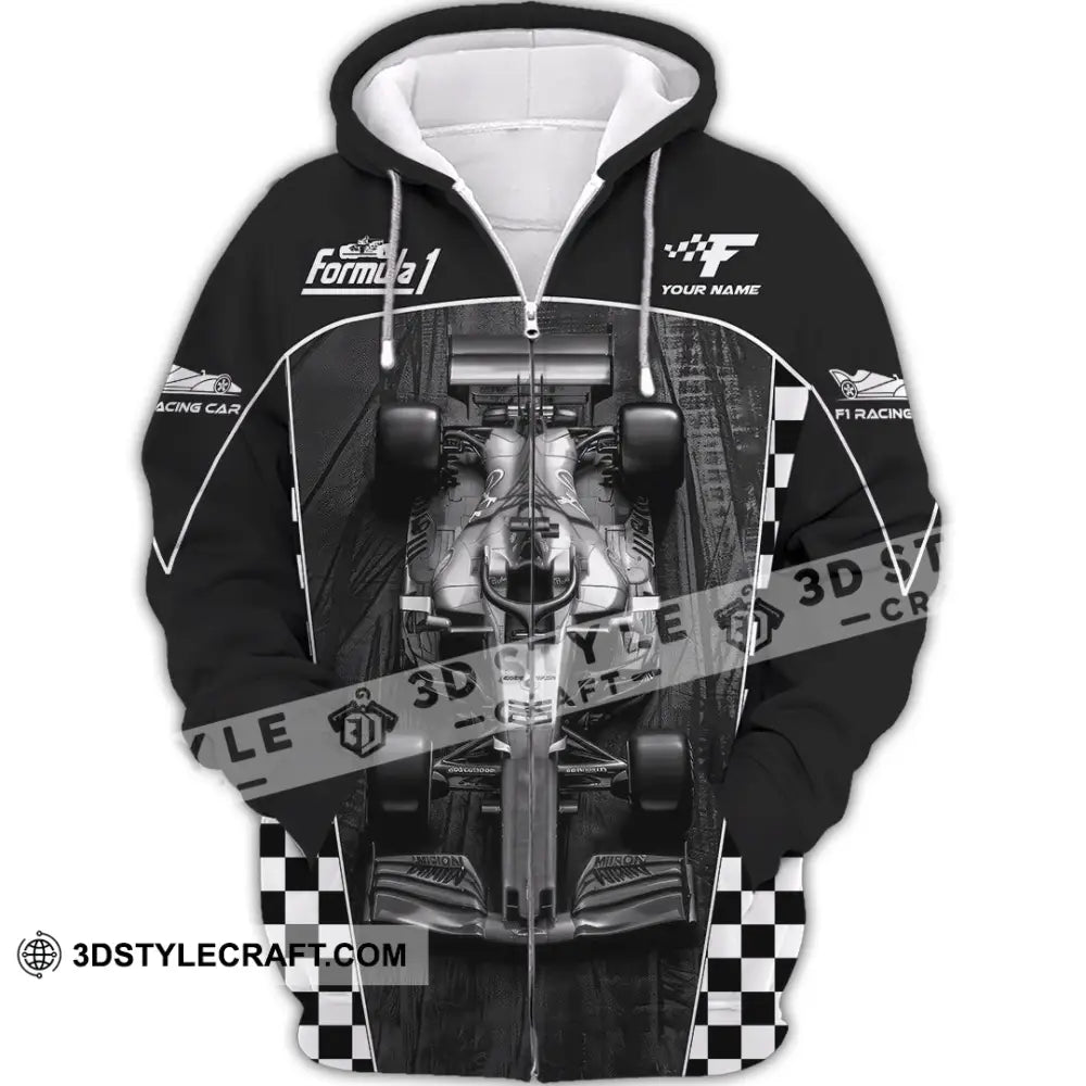 Unisex Shirt - Custom Formula 1 Shirt Zipper Hoodie / S T-shirt
