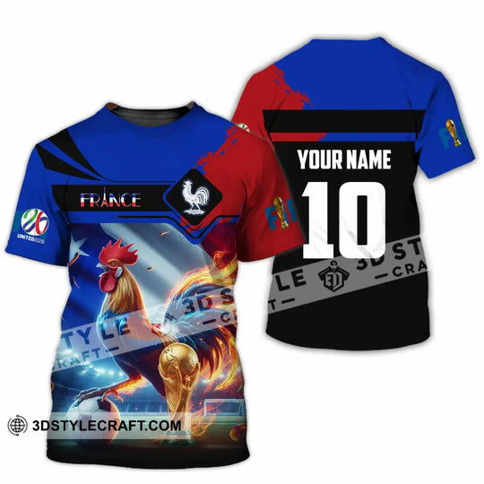 Unisex Shirt - Custom France 3D Shirt style option 2